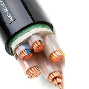 5 كور النحاس XLPE المعزول PVC N2XY منخفض الجهد الكابلات الكهربائية