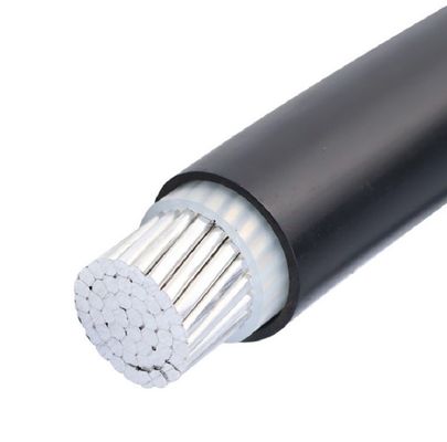 الكابلات الكهربائية ذات الجهد المنخفض المعزول PVC سلك الألمنيوم أحادي النواة NAYY