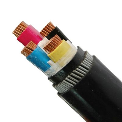 CU / PVC / SWA / PVC موصل نحاسي SWA NYRY كبل كهربائي منخفض الجهد للنفق